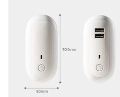 USB Remote Control Wall Lamp Timing Dimming Night Light Digitalshoper