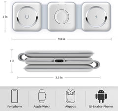 3-in-1 Wireless Charging Pad Digitalshoper