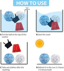 Reusable Laundry Ball – Clothes Cleaning & Anti-Tangle Solution Digitalshoper