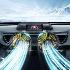 Double Headed Vehicle Fan (CIC922) Digitalshoper