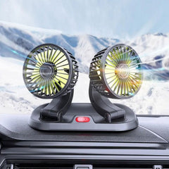 Double Headed Vehicle Fan (CIC922) Digitalshoper