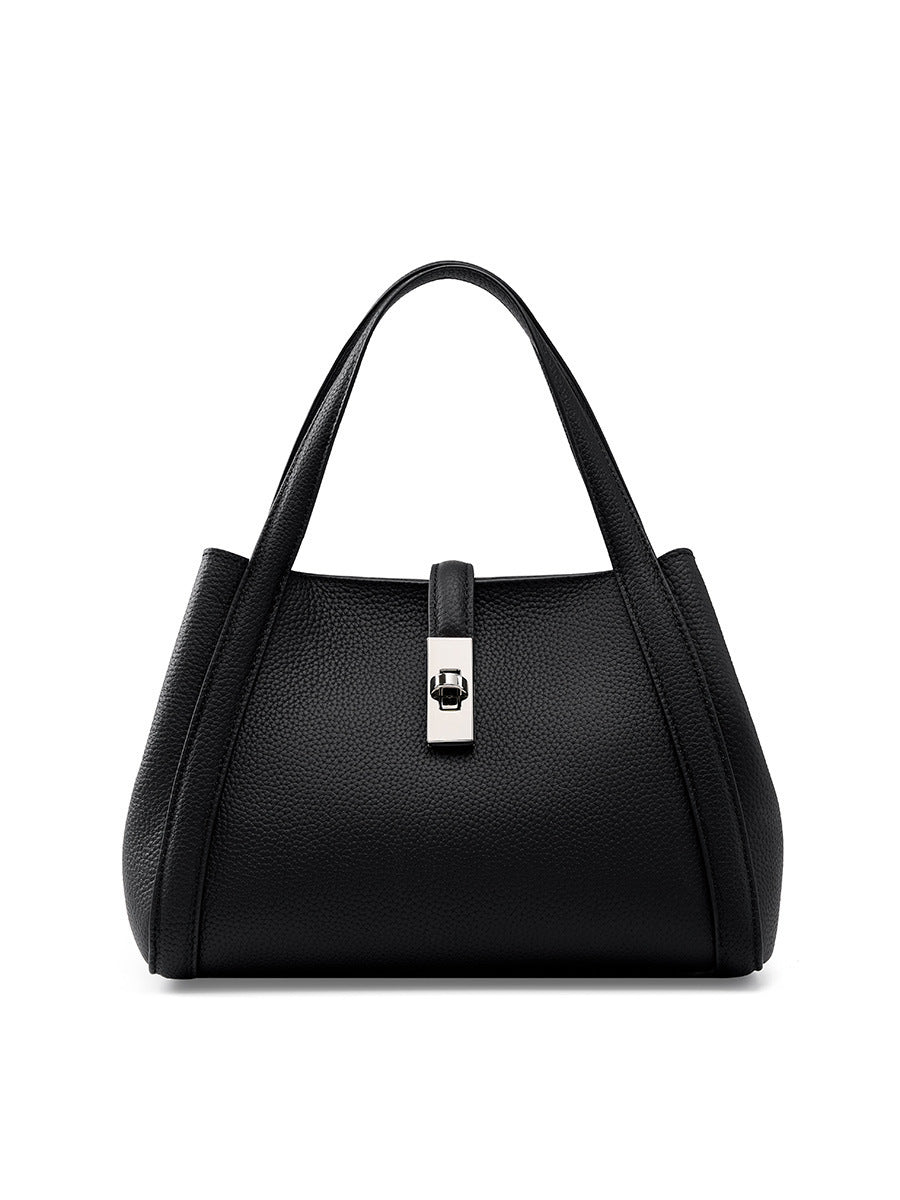 Fashionable Korean-style Large-capacity Leather Handbag Digitalshoper