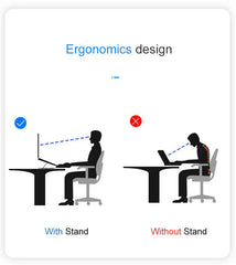 Folding Lifting Desktop Notebook Tablet Computer Stand Digitalshoper