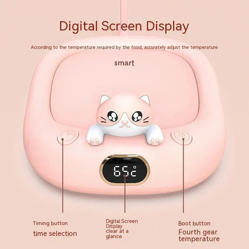 Home Office Cute Pet Constant Temperature Cup Warming Holder Winter Gadgets Digitalshoper