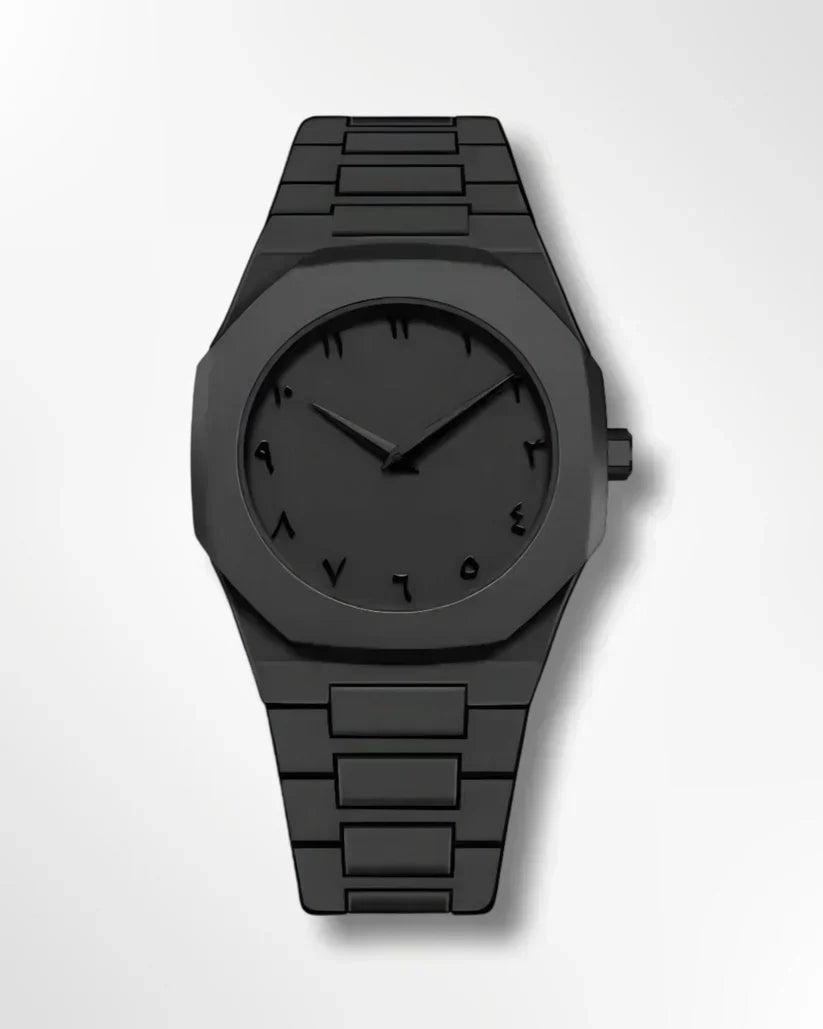 Stainless Steel Arabic Watch Digitalshoper