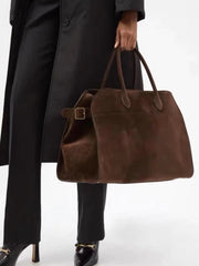 Women's Fashion Casual Large Capacity Retro Commuter Hand-carrying Bag Digitalshoper